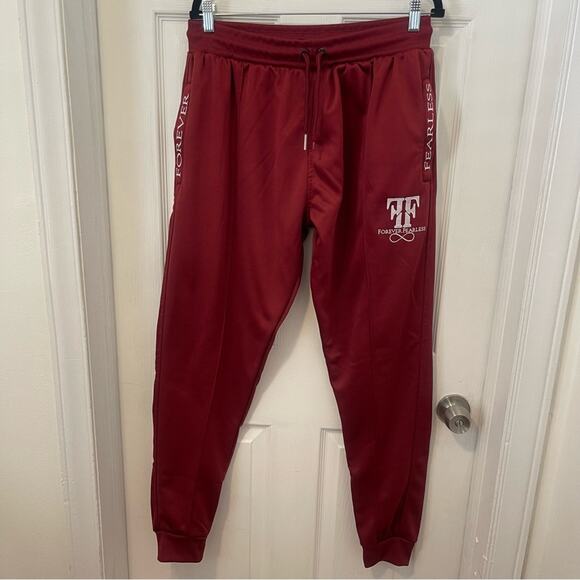 BraveHeart Burgundy Luxury Jogger Set - Picture 7 of 13